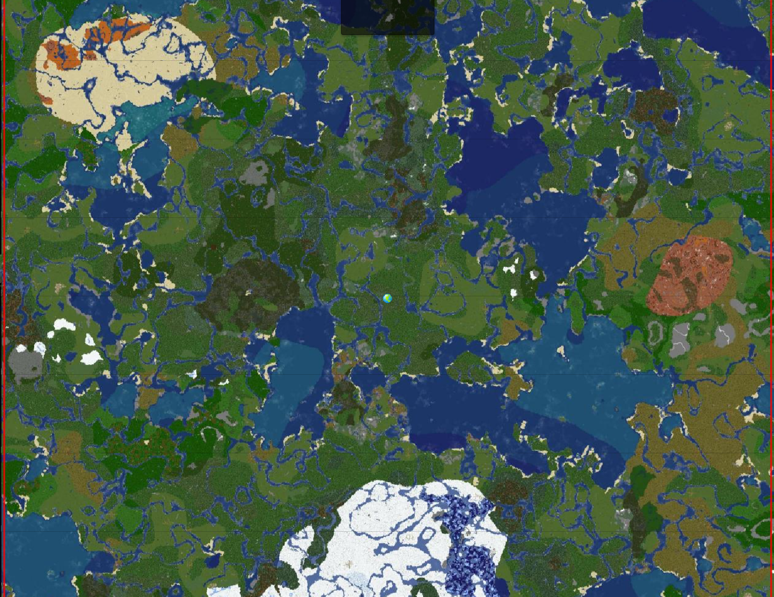 การทำงานของปลั๊กอิน Chunky Minecraft Pre-generate แมพ